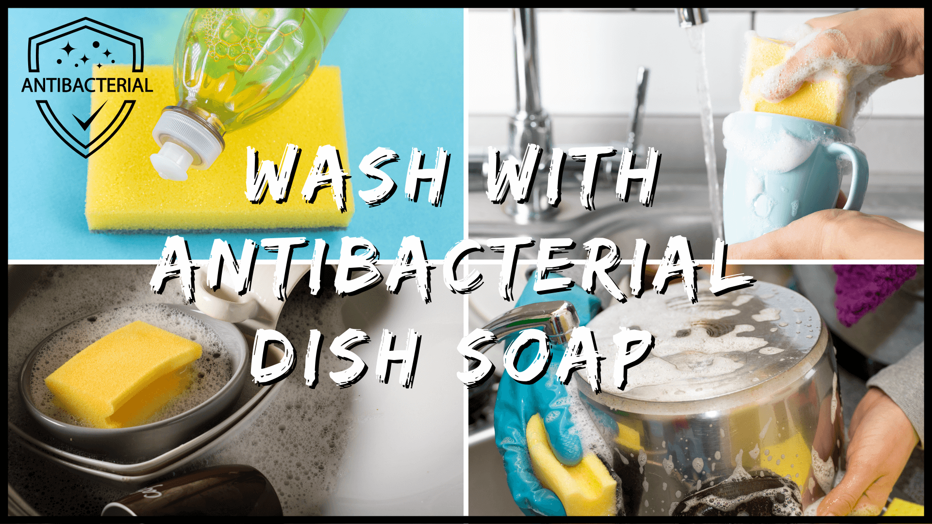 How To Remove Natto Sliminess and Smell:  Step Three - Wash with Antibacterial Dish Soap