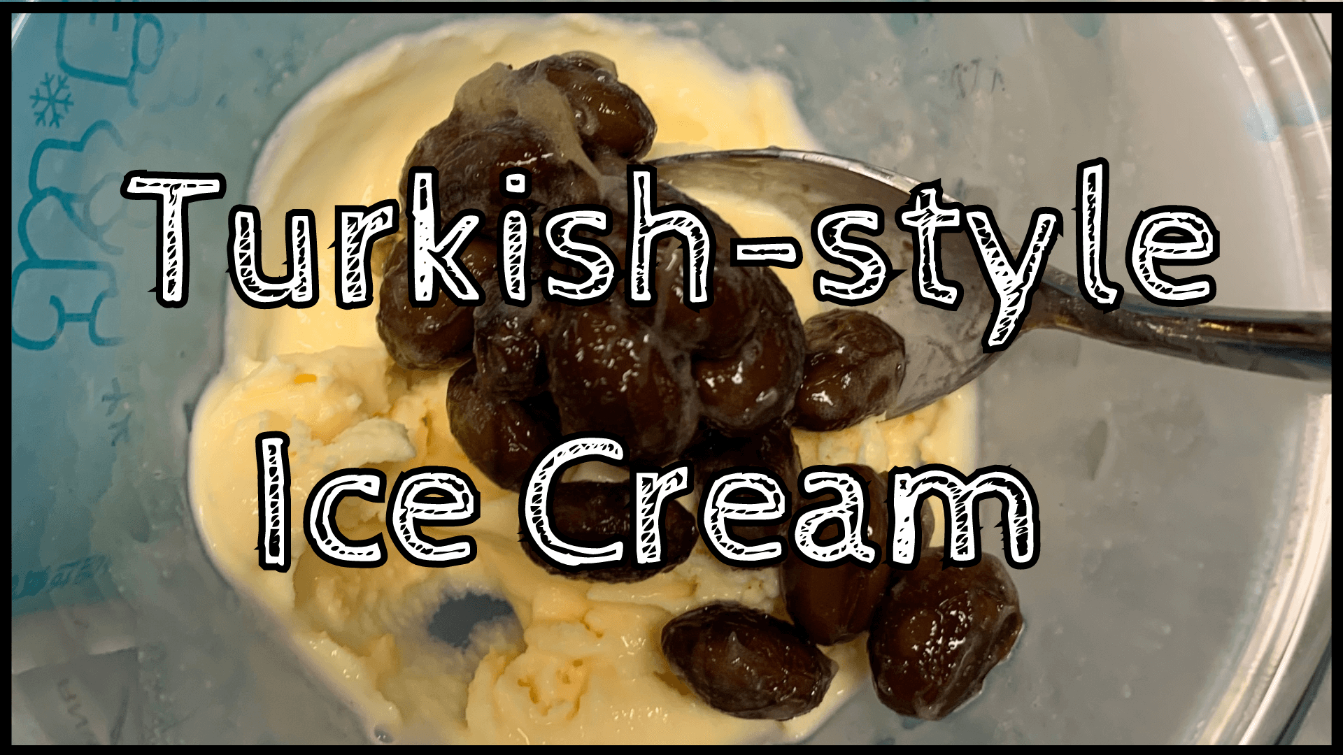 Simply Natto - Unique Natto Dishes - Turkish-style Ice Cream