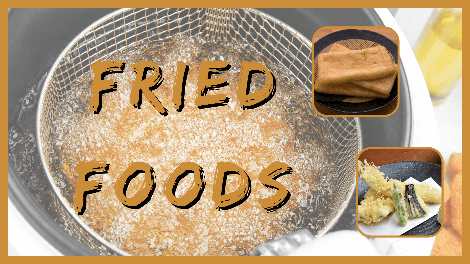 What to Eat with Natto:  Fried Foods