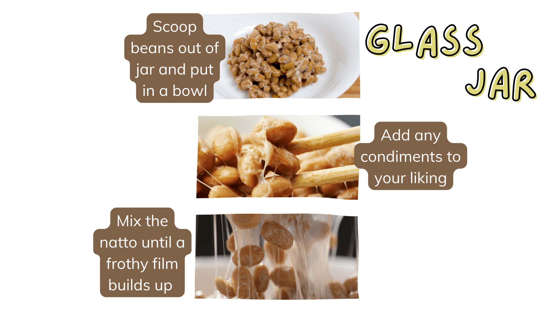 Natto in a Glass Jar Natto in a Glass Jar